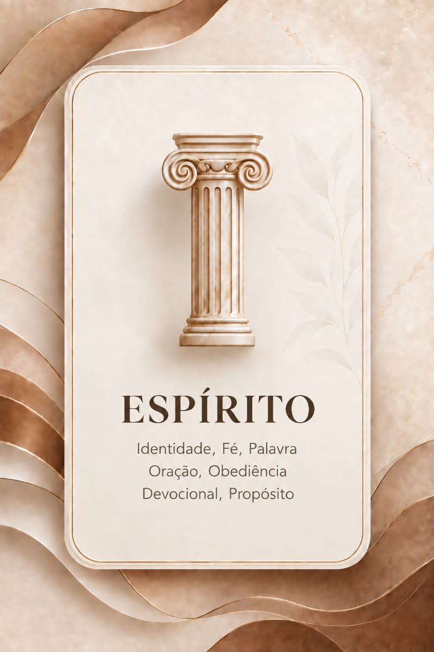 Espírito — Identidade, Fé, Palavra, Oração, Obediência, Devocional, Propósito.